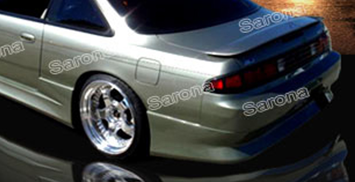 Custom Nissan 240SX  Coupe Rear Bumper (1997 - 1998) - $440.00 (Part #NS-007-RB)